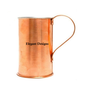 New Arrival Copper Beer Mug Classic Stylish Handmade Wholesale Moscow Mule Mug Inexpensive Table Ware Best Copper Beer Mug - Product Image 3