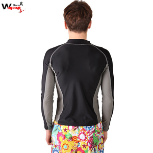 Camisa de manga larga para hombre, protector de sarpullido personalizado, transpirable, OEM, venta al por mayor - Product Image 4