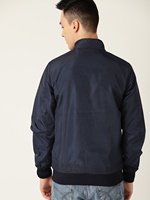 Blouson décontracté zippé pour homme, coupe bomber, col montant, imperméable, respirant, tricoté, coupe-vent d'extérieur, grandes tailles