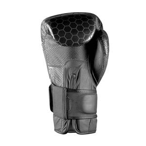 Usine Professionnel Personnalisé Dentelle En Cuir Noir Rouge Couleur Poids Matériel Gants De Boxe - Product Image 6