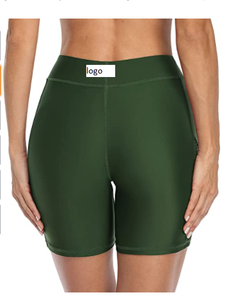 Women's Boardshort Swim Bottom Casual Quantity High Waisted Swimwear <b>Shorts</b> 82% Nylon, 18% Spandex Sourcing From Bangladesh - Product Image 2