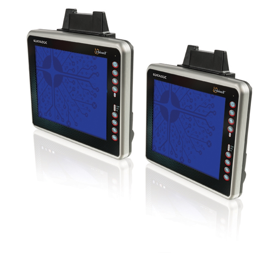 Datalogic Rhino II - Robust and durable touch computer for integration in vehicles - Made in Germany