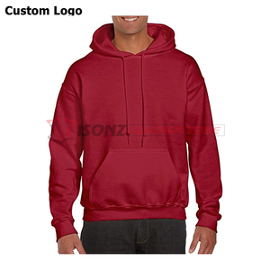 Venta al por mayor de encargo de alta calidad tirar sobre el pigmento teñido lavado sudaderas con capucha con diseño forrado chaqueta con capucha de lana - Product Image 3