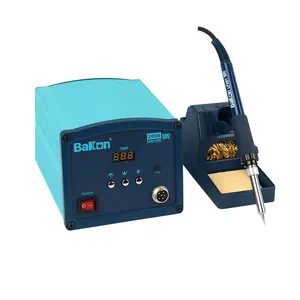 BAKON Besi Pemanas 120W BK2000, Stasiun Solder Pengerjaan Ulang Cerdas Bebas Timbal Reparasi Besi Pemanas