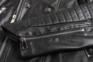 Stylishwear jacket Gents <b>Long</b> Sleeve Leather <b>Coat</b> Leather Men Clothing - Product Image 5