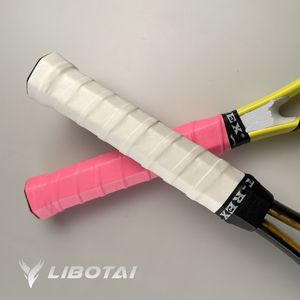 Overgrip de tennis T-REX/LIBOTAI 2024, sensation sèche, antidérapant, matériau PU collant, personnalisé, 1100x25x0.75mm - Product Image 1