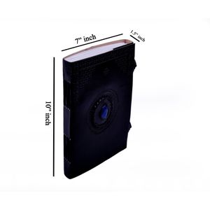 A4 Cute Leather Journal Notebook Sketch <b>Book</b> Printed Style Writing Travel <b>Holiday</b> Gift for Him Her Christmas Mothers Fathers Day - Product Image 4