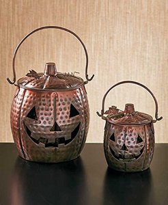 Multi Color Mercury <b>Glass</b> Halloween Votive <b>Candle</b> <b>Holder</b> for Home Decor - Product Image 3