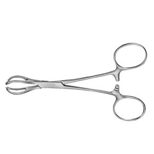 ที่ใส่ทิชชู่แบบหนีบทำจากสแตนเลส Forceps16ซม. - Product Image 2