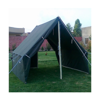 Tente en toile vert olive imperméable 2.7x2.7m personnalisée Tente de camping en plein air excédentaire russe résistante aux intempéries