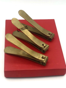 เครื่องตัดเล็บหนังกำพร้าสแตนเลสสตีลเครื่องตัดเล็บพลาสมาสีทองพร้อมโลโก้และสีที่กำหนดเอง - Product Image 5