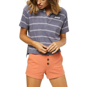 Hermosas Camisas Polo Azules para Mujer con Falda a Medida en el Mismo Color - Product Image 5