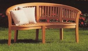 Wholesale Modern Design Premium Quality Beautiful Peanut <b>Bench</b> <b>Garden</b> Outdoor Furniture From Indonesia - Product Image 2