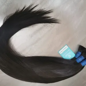 Unwefted Human Bulk Remy Hair For Braiding,Indian Remy Human Hair Extension, Hair Bundles