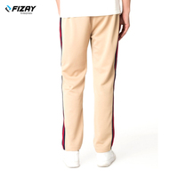 Pantalon de sport d'été en toile légère pour hommes Pantalon de survêtement de combat décontracté taille haute avec broderie Durable pour le travail sportif