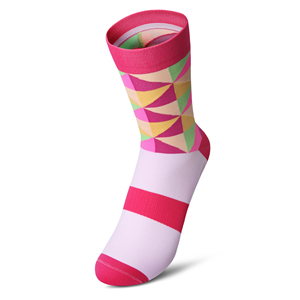 ถุงเท้าบีบอัดเพชรดีไซน์แฟชั่นสินค้าขายดี - Product Image 1