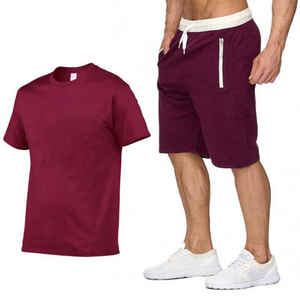 Venta caliente Casual Twin Wear Moda Camiseta Media manga Logotipo personalizado Primavera Jogging Shorts Venta al por mayor Active Bottoms para ropa - Product Image 2