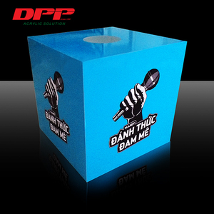 High Transparent Small Customized Acrylic <b>Donation</b> <b>Box</b> - Product Image 6