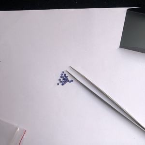 หิน iolite ธรรมชาติ2มม. อัญมณีเจียระไนทรงกลมแบบหลวมผู้ผลิตอัญมณีสำหรับทำเครื่องประดับออนไลน์ - Product Image 2