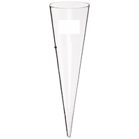 AARK Brand Best Quality Clear Boro 3.3 Glass Cone (Imhoff/Sediment/Blunt Tip) for Lab Research-Medical for Consumables OEM