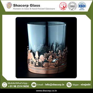 Fournisseur de gros Bougie en verre multicolore de style luxe pour la décoration intérieure - Product Image 6