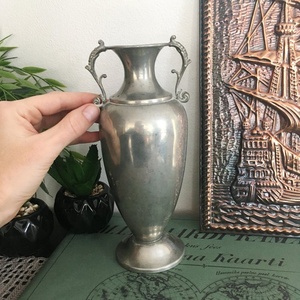 Manijas adornadas Florero sueco Metal en latón Venta caliente Florero hecho a mano Nuevo estilo Precio de fábrica Maceta - Product Image 2