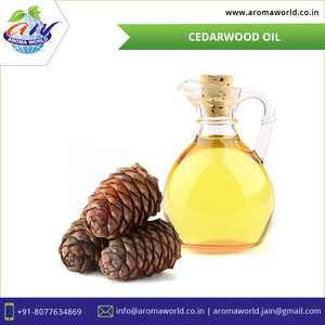 OEM Pure & Natural Cedarwood <b>Essential</b> <b>Oil</b> <b>for</b> Aromatherapy, Skin & Hair Care 100% Steam Distilled <b>Oil</b> Bulk Wholesale Supplier - Product Image 4