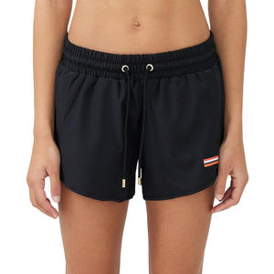 Short de course pour femmes personnalisé OEM respirant Gym Casual Sweat Shorts coupe droite disponible en noir-Vente en gros - Product Image 2