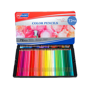 Conjunto de lápis coloridos, lápis e materiais de papelaria para estudante, escola, escritório, 24 peças - Product Image 6