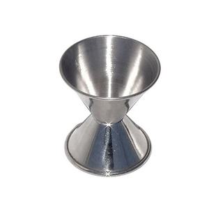 จิ๊กเกอร์บาร์ค็อกเทลไวน์ทำจากสเตนเลสจิ๊กเกอร์ชุบสองด้านสำหรับผลิตภัณฑ์แฮนด์เมดมีเหล็กขัดเงามีดีไซน์ที่ดีที่สุด - Product Image 1