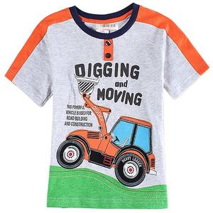 Camiseta de Verano para Bebés y Niños Pequeños, Unisex, Manga Corta, Informal, 100% Algodón, Estampada, Servicio OEM, Anti-Pilling, Transpirable, Secado Rápido, 7 Días - Product Image 6