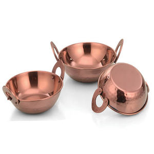 Custom <b>Steel</b> Handi <b>Cookware</b> <b>Set</b> at Wholesale Price <b>Stainless</b> <b>Steel</b> Handi With Brass Handle Casserole Dish Manufacturer - Product Image 1