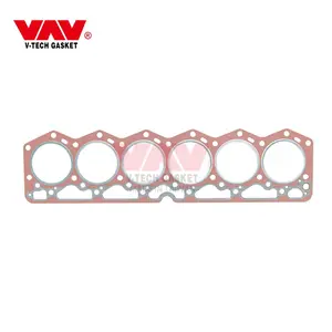 6D105 Cylinder Head Gasket 6137-K1/K2-9901 Engine Repair Kit For KOMATSU