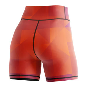 Onesie À La Mode Imprimé Polyester Active Wear Sexy shorts Polyester Femmes Fitness Yoga femmes butin Shorts afflux sports - Product Image 3