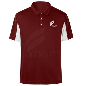 เสื้อโปโลผ้าฝ้าย100% สำหรับผู้ชายเสื้อคอเต่าผ้าโพลีเอสเตอร์ปักลาย - Product Image 1