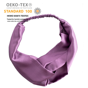 ที่คาดผมผ้าไหม16มม. 19มม. 22มม.,ที่คาดผมผ้าไหมอุปกรณ์เสริม Oeko Tex 100 - Product Image 1