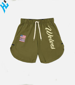 Offre Spéciale fitness sport tendance loisirs en plein air respirant hommes shorts de plage de haute Qualité Taille Élastique À Séchage Rapide Développement Durable À Court - Product Image 2