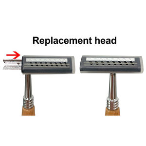 Bamboo Safety <b>Razor</b> Reusable Wooden <b>Razor</b> Biodegradable <b>Men</b> Face <b>Razor</b> Wholesale Low Price - Product Image 4