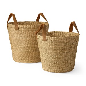 Wholesale Seagrass <b>Basket</b> With Handles Easy to Use <b>Cheap</b> Price Made In Vietnam Meet Import and Export Standards - Product Image 4