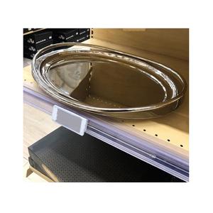 Bandeja de Metal de Color Negro y Dorado para Servir Vajilla de Forma Cuadrada de Calidad Exclusiva Bandeja para Servir Comida de Hotel - Product Image 4