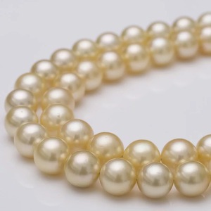 ไข่มุกไข่มุกไข่มุกแท้แบบบาโรกทรงกลมสีทองเข้มธรรมชาติไม่เหมือนใครสำหรับงานประดิษฐ์ทำด้วยตัวเอง - Product Image 2