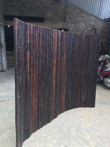 Valla de Bambú Natural Enrollable para Seguridad de Jardines y Granjas, Marco Exterior Duradero, Valla de Bambú Ahumado de Vietnam de Alta Calidad - Product Image 2