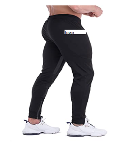 Pantalones de gimnasio para hombre, Joggers informales de entrenamiento, chándal para gimnasio, 70% algodón, 30% poliéster personalizable - Product Image 1
