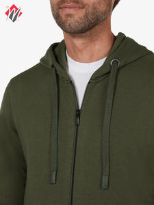 Sudaderas de lana con cremallera personalizadas para hombre Sudadera con capucha unisex transpirable de Pakistán Sudadera de invierno French Terry - Product Image 6