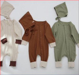 Venta caliente personalizable bebé media manga mamelucos 36 meses todos los días bebé onesie con embalaje personalizado - Product Image 1