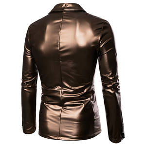 Veste en cuir pour homme, tendance et élégante, vente chaude - Product Image 3