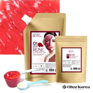 <b>Top</b> Quality Red <b>Rose</b> Facial Clay Mask Gel Powder Korean Skincare Private Label - Product Image 6