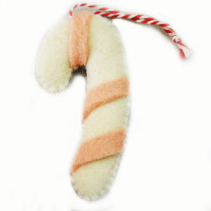 Ensemble de décoration de Noël en feutre écologique, ensemble décoratif en feutre fait à la main et naturel pour la décoration intérieure - Product Image 2