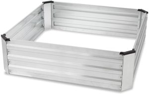Metal Garden Galvanized Steel Square <b>Planter</b> for Plants <b>Vegetables</b> and Flowers for Garden Decor Use - Product Image 2