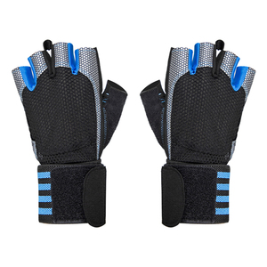 ถุงมือออกกำลังกายฟิตเนส,ถุงมือยกน้ำหนักสร้างกล้ามเนื้อระบายอากาศได้ - Product Image 1